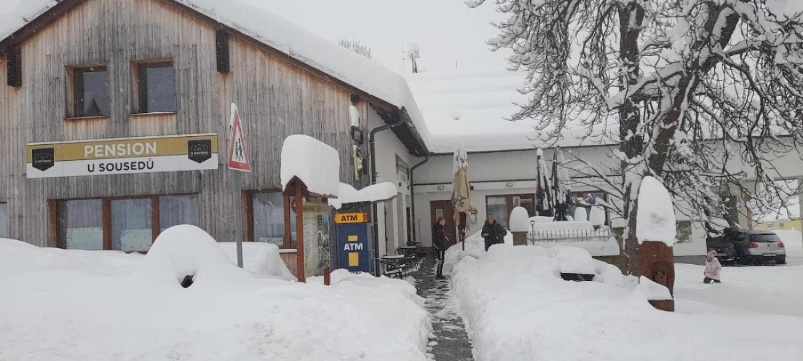 Penzion A Restaurace U Sousedu Strazny Exterior photo