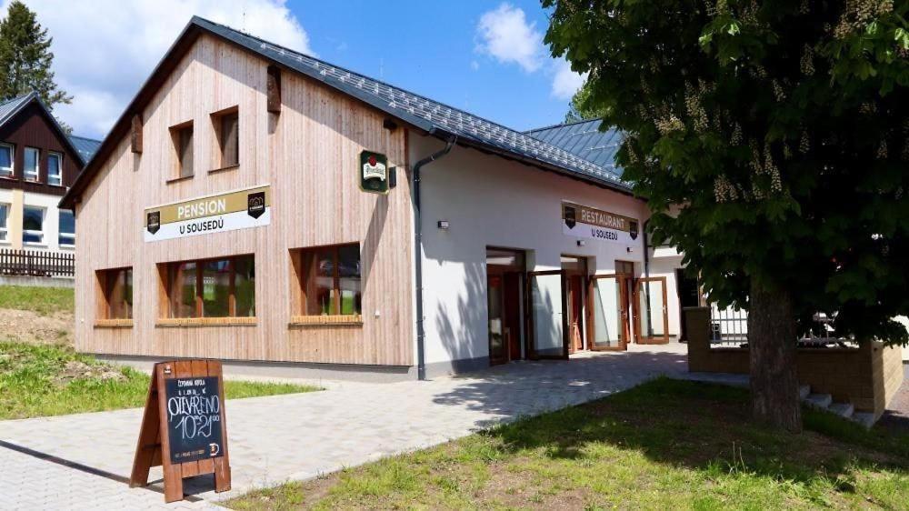 Penzion A Restaurace U Sousedu Strazny Exterior photo